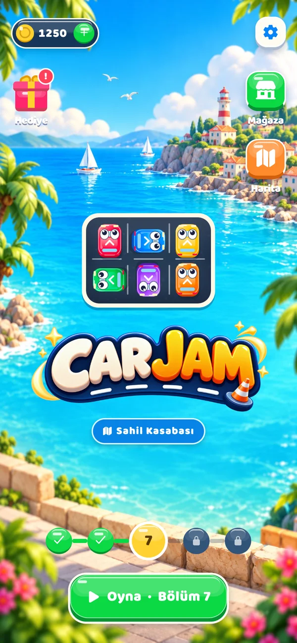 Car Jam ana ekranı